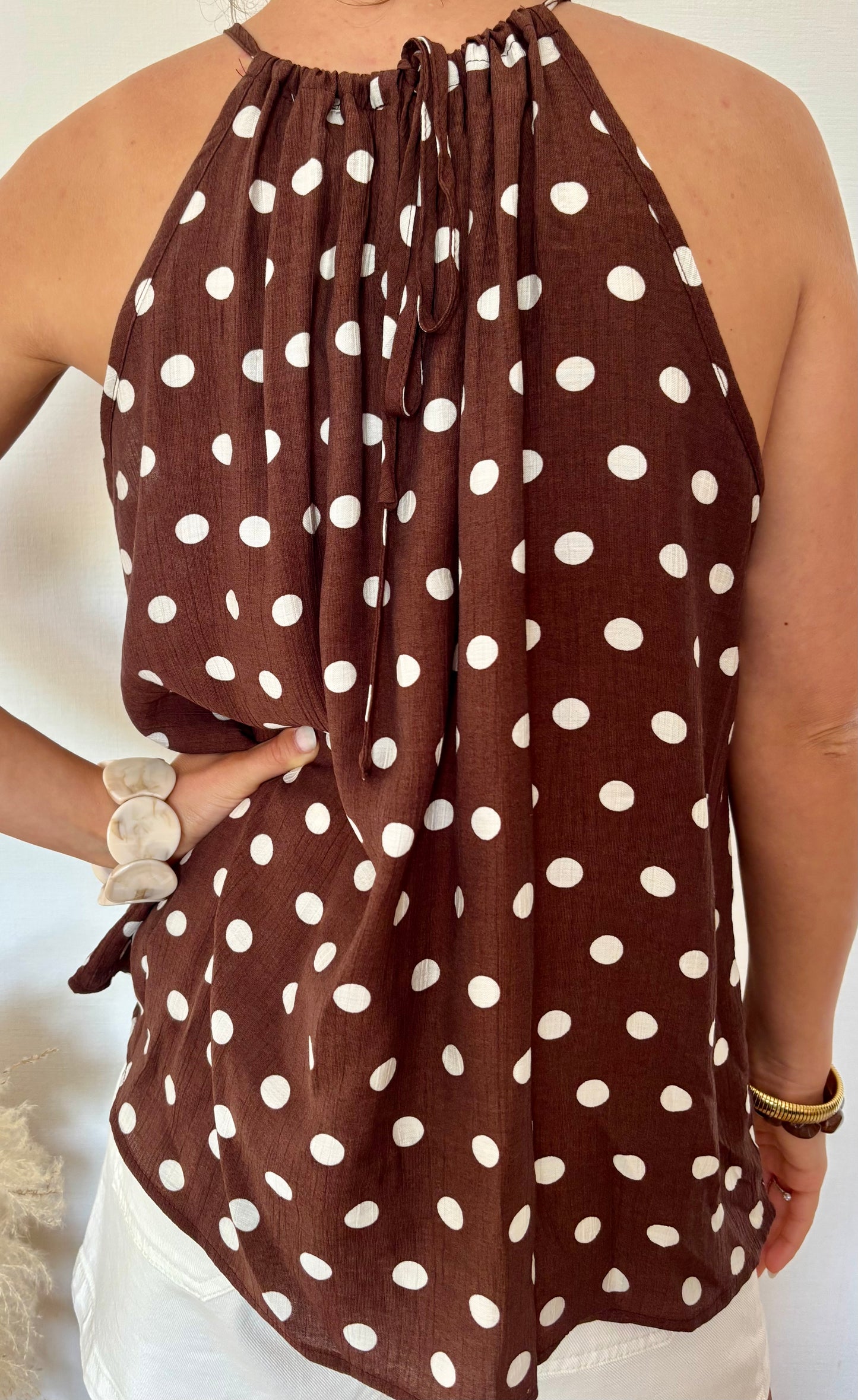 Top à pois