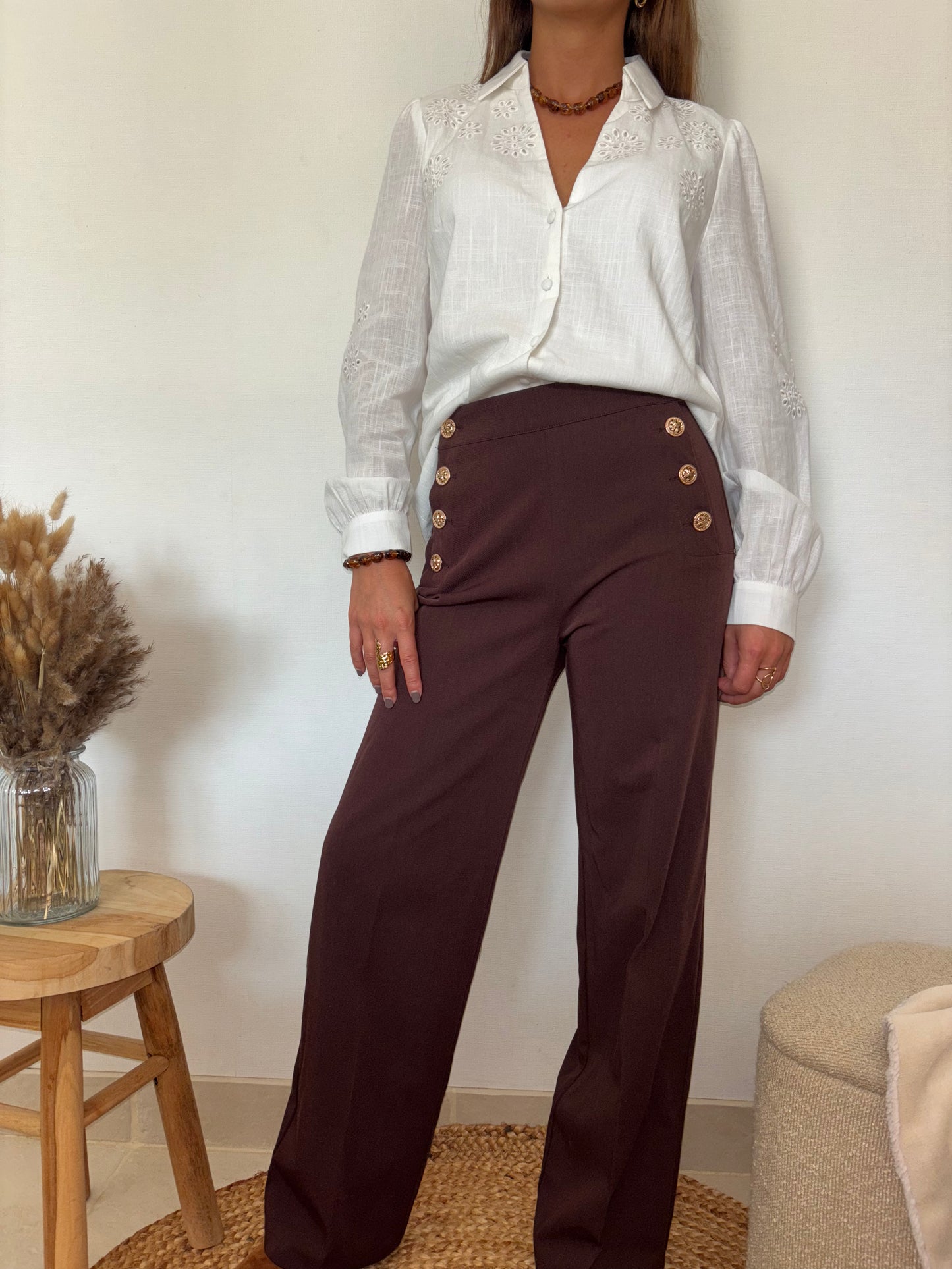 Pantalon fluide chic