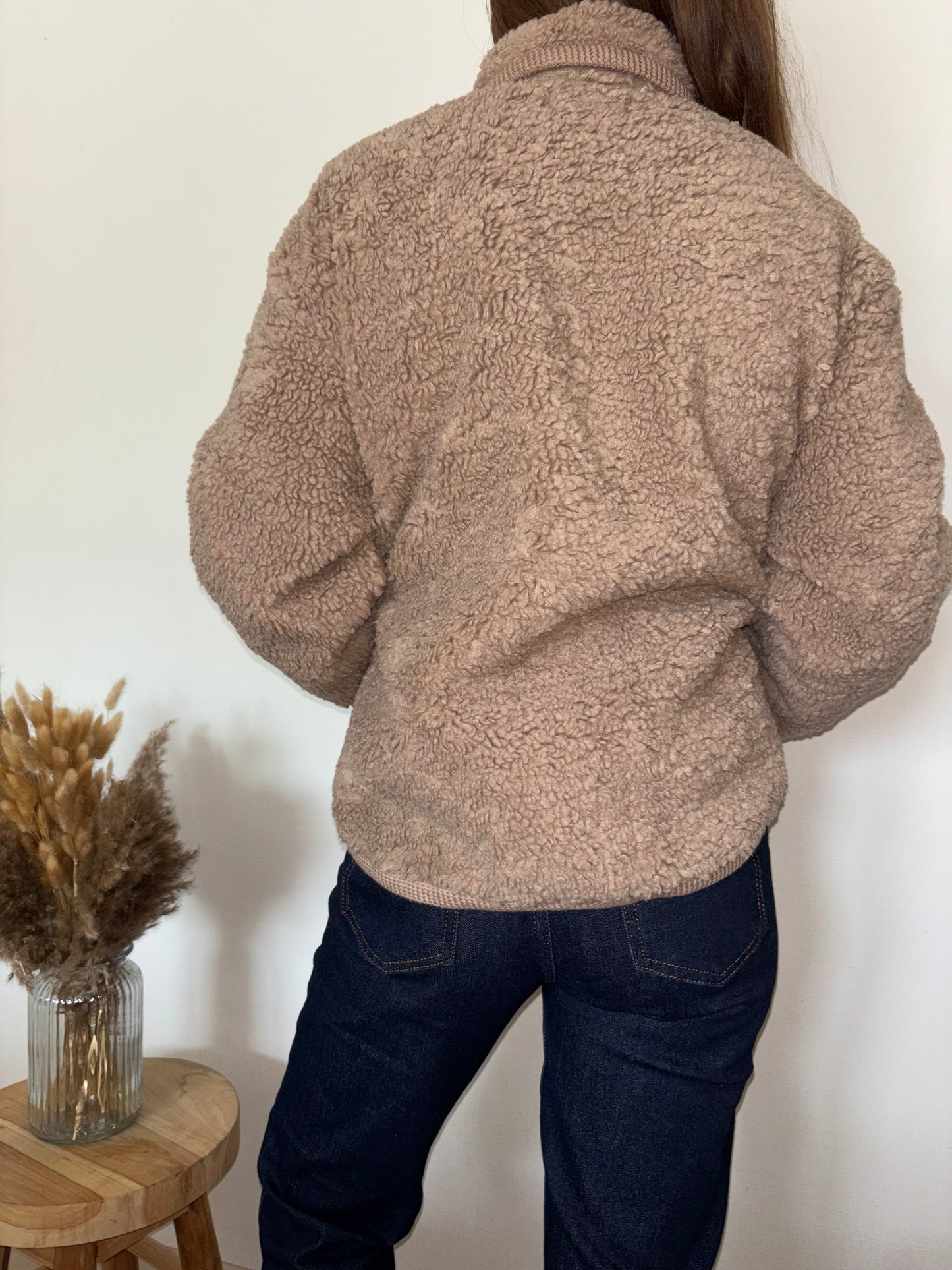 Manteau taupe