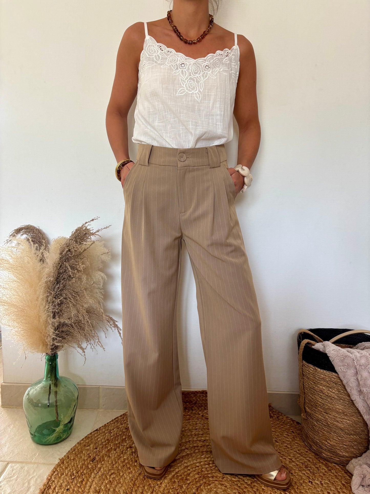 Pantalon Camel