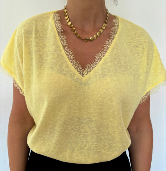 Tee-shirt Jaune