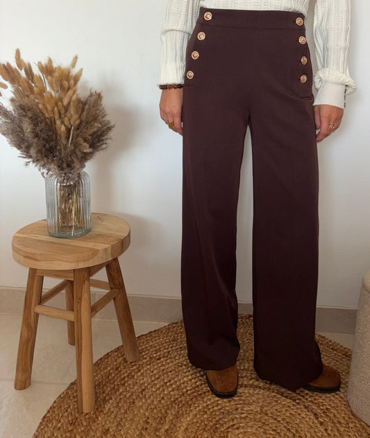 Pantalon fluide chic